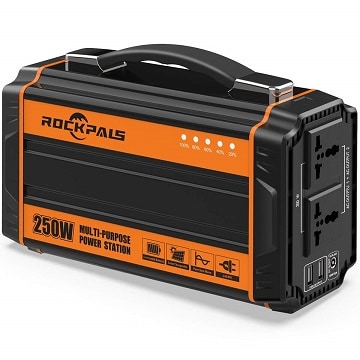 Rockpals Portable Generator 250 Watts